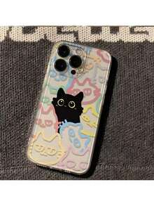 Cute Colorful Cat In Space - Multicolor - View 4