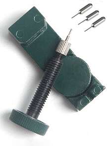 Adjustable Height Metal Watch Repair Tool Kit, Watch Band Removal And Replacement Tools, Watch Band Adjustment Tools, Premium Watch Repair Tool Set - Easily Adjust And Replace Watch Bands And Bracelets - Multicolor - View 10