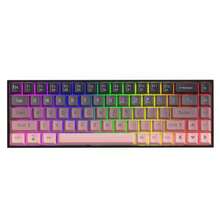 AJAZZ AK680 60% Mechanical Keyboard - Wired Mechanical Keyboard, Compact Design, RGB Backlighting, Hot-Swappable Switches, Comfortable Typing Experience, Detachable Cable (No Keyboard Driver), Stylish Pink Gradient Color, Portable And Comfortable For Office Use