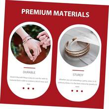 2 En 1 Anillo Piedra Del Zodíaco Cadena Chapada En Oro Collar Pulsera Mal De Ojo Anillos De Apilamiento De Oro os De Rosario Joyas Encantos o De Dedo Cobre Plateado - como se muestra-3 - Ver 10