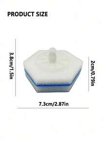 Toilet Cleaning Wand Refills, Counts Upgraded Material Disposable Toilet Cleaning Wand Heads BrushCompatible With Much Wands, Apartment Essentials, College DormEssentials - Multicolor - View 11