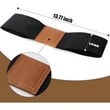 Swing Trainer Aid, Swing Correcting Arm Band, Swing Aid Trainer, Trainer Right Left - Handed Players - Black - View 6