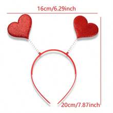 1/2/4pcs Cupid Headband, Heart Headband, Valentine's Day Headband, Women Heart Hair Accessories