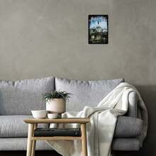 Pierce The Sky Emo Band Vintage Metal Poster - 8x12 Inches - Eerie Haunted House Design Wall Art, Durable Tinplate, Easy To Hang - Ideal For Home, Office, Bar, Or For Man Cave Decor - 彩色 - 查看 2