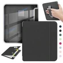 For KOBO Libra Color/2 7 Inch E-Reader Case Smart Cover With Hand Strap Acrylic Protective Shell Auto Wake/Sleep - Multicolor - View 1