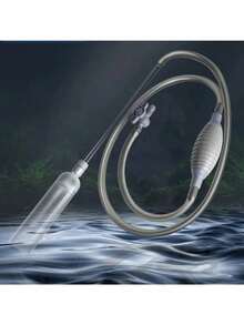 1.5m, 1.7m, 2.6m Aquarium Manual Water Changer Fish Tank Air Pump Cleaning Tools Handheld Aquarium Cleaner - Multicolor - View 1