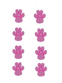 8 Pieces Of Pet Shoes Disposable Invisible Non-Slip Puppy Foot Stickers Suitable For Sending Friends And Family Pet Supplies Dog Non-Slip Pad