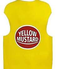 Halloween Fruit Party Salad Sauce Costume, Bar Fabric Cosplay Party Performance - Yellow - View 3
