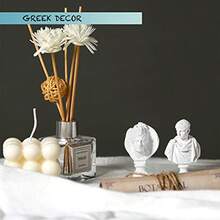 Greek Bust Statue And Sculptures Set Of 10 PCS Greek Bust Statue Decor Roman Resin Mini Greek Mythology Figurine Greek God Bust Small For Decor/Gifts/Drawing - White - View 6