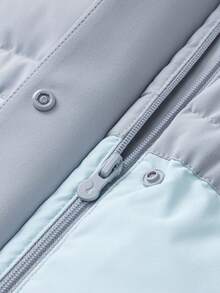 mini bala Waterproof Down Jacket, Boys Girls One-Piece Outerwear, Windproof & Warm