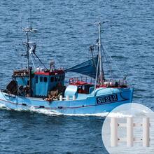 Lightweight Fishing Rod Holder - 3-Rod Design, High-Strength ABS Plastic, Easy To Install On Boats And Kayaks, Portable And Durable, Includes Stainless Steel Screws