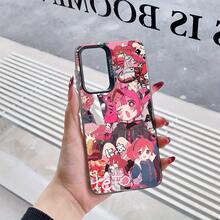 Funda de teléfono de chica anime linda Kasane Teto para Samsung Galaxy A56 A26 A36 A55 A35 A06 A16 A05 A14 A24 A34 A54 A15 A05S A25 A23 A33 A53 A73 A13 4G 5G, funda trasera mate anti-caída - Mezcla de colores - Ver 5