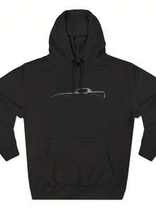 C5 Silhouette Uni Pm Pullover Hoodie,Autumn/Winter Hoodie Autumn Set - Style 3 - View 1