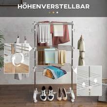 Clotheshorse - White - View 4