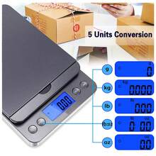 Shipping Scale  Postal Scale Hold/TARE Function 86lb Postage Scale, Digital Scale For Packages Small Business And Mails - 灰色 - 查看 5