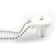 4 Sets (8M) Continuous Pre-Looped Metal Chain For Roller Blinds Curtain - Silver - View 4