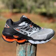 CR Wave 20 Men's Athletic Shoes For Walking And Gym - SILVER ORANGE - View 2