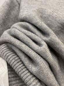 JIANHU 抽绳腰带开衫，秋冬圆领纽扣开衫，蕾丝荷叶边下摆，舒适休闲，适合咖啡约会和圣诞派对，保暖百搭，也适合圣诞节、新年派对和日常穿着。 - 灰色 - 查看 7