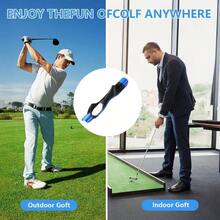 Grip Trainer Club - Improves Grip Strength, Accuracy Swing, Trains Correct Hand Position Superior Performance - Training Aid All Levels - Màu xanh lam - Xem 8