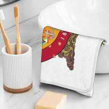 - Toallas de mano con bandera de Sinaloa - Secado rpido, toallas de microfibra de terciopelo coral, altamente absorbentes, uso como hotel, bao, ducha, toalla de mano, 16x 28 pulgadas - Toallas de mano Blanco + - 16x28 pulgadas - Ver 6