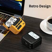 This Is A Retro Wireless Earphone Case For The Second-Generation Apple Pro And A Protective Case For AirpodPro 2, Suitable Forairpod 4 - Multicolor - View 3