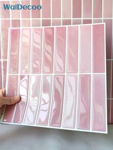 WalDecoo 1/10/20张多巴胺彩色即撕即贴墙砖 - 厨房、浴室亮丽后挡板，轻松DIY！壁纸 墙纸 墙贴 房间装饰 墙面装饰 卧室 客厅装饰 厨房装饰 - 彩色 - 查看 3