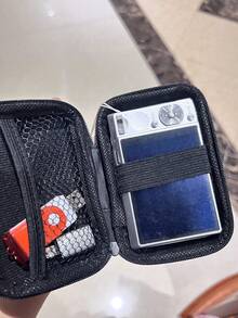 Túi đựng máy ảnh kỹ thuật số nhỏ gọn, chống nước - Lý tưởng cho những người đam mê nhiếp ảnh ngoài trời và du khách. Có thể dùng làm túi đựng sạc, túi đựng thiết bị kỹ thuật số văn phòng, túi đựng cáp máy ảnh, túi đựng cáp dữ liệu điện tử, túi đựng pin dự phòng, túi đựng máy ảnh du lịch kiểu ví. Chống nước, nhẹ, dung tích lớn, phụ kiện di động - Chỉ bao bì - Nhiều màu - Xem 5