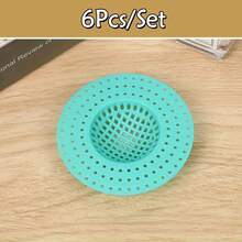 1/3/6 pezzi Filtro per scarico di cucina e bagno | Cattura capelli anti-intasamento + filtro per rifiuti alimentari | Coperchio per scarico in plastica durevole Articoli per la cucina Accessori per la cucina Utensili da cucina - Multicolore - Visualizzare 18