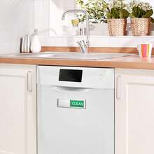 磁性洗碗机清洁/脏污指示器，按压切换，不会刮伤餐具，可选强力磁铁或粘合剂，指示餐具是干净还是脏。 - 多色熱賣款 - 查看 6