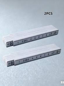 2支/1米塑料折叠尺，促销礼品尺，手工/DIY，装饰/木工，绘图工具，小巧便携
