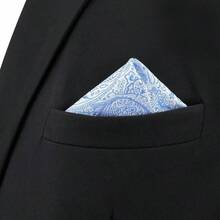 Pauelo De Traje Masculino Diseo Paisley Perfecto Para Ceremonias Y Reuniones - EH12 - Ver 6