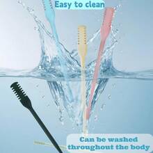 1-5pcs 2-In-1 Nose Hair Trimmer, 360° Rotary Manual Nose Hair Clipper, Portable Personal Care Nose Hair Removal Tool, Household & Travel Essential - Multicolor - View 13