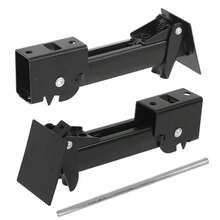 2pcs Telescoping Trailer Stabilizer Jacks RV Stabilizer Jacks Parking Lifting - Black - View 5