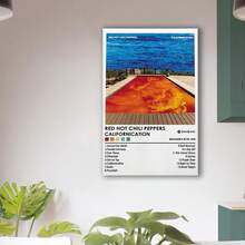 Framed Red Hot Chili Peppers Poster Print | Californation Poster | Music Poster | Album Cover Poster. Idea Gift For New Year, Thanksgiving Day, Christmas, For Room Decor, Kitchen Decor, Living Room, Halloween Decor, Bathroom Decor, Home Decor. - Đóng khung - Xem 5