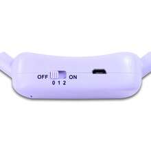 Ventilador de Cuello Diseño Orejitas Bonito y Cute - Flexible, Silencioso y Recargable PLAYBOX TM21 - Negro - Ver 7