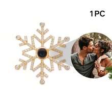1Pc Custom Christmas Tree Personalized Photo Decoration, Personalized Snowflake Projection Pendant Christmas Decoration, Popular New Christmas/New Year's Day/Holiday Decoration In 2025, Personalized Home Decoration For Christmas And New Year's Day, Family Commemorative Gifts For Family/Friends/Pets,Christmas Gift Supplies - Multicolor - View 21