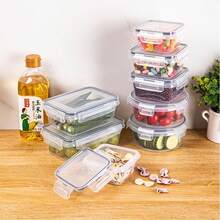48/52 Piece Set Of Fresh-Keeping Boxes (24/26 Lids+24/26 Containers), Reusable, Leak Proof, Suitable For Microwave And Dishwasher, Used For Storing Fruits, Dried Coffee Beans, Sugar, Vegetables, Etc., In Restaurants, Kitchens, And Food And Tableware Transportation - 48bxsn - View 9