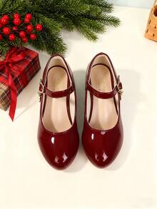 A Pair Of Red Shoes - Kids Shoes,Zapatos Para Niña,Girls Shoes,Shoes,Zapatos De Niña,Toddler Girl Shoes,Shoes For Girls,Shoes Kids Girls,Heels,Kid Shoes,Shoes For Kids,Kids Shoes Girls,Little Girl Shoes,Sapatos De Niña,Girls,Tween Shoes,Tacones De Niña,Tacones,Girls Heels,Kids Heels,Heels For Girls,High Heels For Kids,Tacones Para Niñas,Dress Shoes For Girls,Tacones Para Niña,Girl Dress Shoes,High Heels,Kid Heels,Tween Heels,Ballet Heels,Girl Heels,Flower Girl Dress,Flower Girl Shoes,Teen Heels,Princess Shoes,Little Girls Shoes,Red Shoes For Girls For Little Girls | Ideal For Christmas,Holiday Parties,New Year Celebrations,Weddings,Birthday Parties,Church Events,Outings,Family Gatherings,Special Occasions - 紅色 - 查看 3