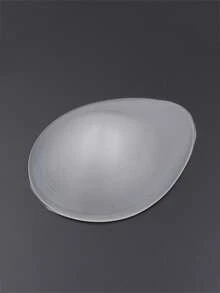 WANTES 1 Piece Medical-Grade Silicone Teardrop Breast Forms, Dripping-Shape Chest Prosthesis For Cosplay/Mastectomy Recovery, Durable Concave-Base Breast Forms - Clear - View 5