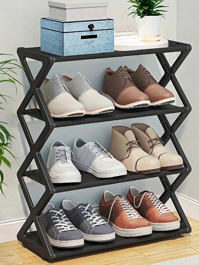 Çok Katmanlı Katlanır Ayakkabılık, Girişler, Koridorlar, Yatak Odaları ve Yatakhaneler İçin Üç Katmanlı Yerden Tasarruf, Kolay Kurulum, Ayaklı Ayakkabılık, Birden Fazla Ayakkabı Çiftini Barındırabilir, Banyo, Oturma Odası ve Mutfak Eşyalarını Düzenlemek İçin Çok Katmanlı Depolama Rafı, Mutfak Depolama Düzenleyici, Ayakkabı Rafı, Ayakkabı Düzenleyici, Ayakkabı Depolama, Raflar