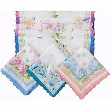 - Pauelo de algodn para mujer - 10 piezas + Floral2 - Ver 4