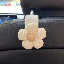 Car Headrest Hook, Cute Flower Car Seat Storage Hook For Wallets And Bags, Portable Car Wallet Hanger Decoration, Commonly Used For SUVs, Sedans, Trucks - Multicolor - View 10