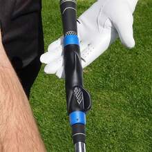 2PCS Golf Grip Trainer Swing Trainer Attachment Training Aid Beginner Outdoor - Orange + Black - View 7