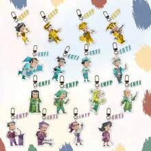 mbti 钥匙扣 MBTI 16 个性商品 亚克力钥匙扣 书包挂绳 配饰 人物礼物 可爱钥匙扣