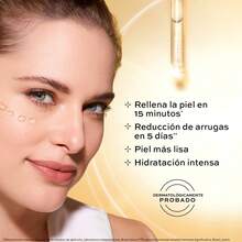 Sérum facial L'BEL Concentré 15% ácido hialurónico 30 ml | Suero antiedad hidratante con colágeno, antioxidantes y vitamina E | Tratamiento facial avanzado que rellena líneas de expresión, reafirma y mejora la elasticidad de la piel | Sérum con ácido hialurónico concentrado para hidratación profunda y efecto rejuvenecedor | Fórmula ligera de rápida absorción ideal para todo tipo de piel | Suero facial profesional que suaviza, revitaliza y aporta luminosidad al rostro | Producto de skincare premium para rutina diaria de cuidado facial, día y noche | Hidratante facial concentrado L'BEL para piel seca, mixta o madura con efecto reafirmante y rejuvenecedor. - transparente - Ver 5