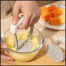 Pumpkin Mash Maker, Potato Mash Maker, Sweet Potato Mash Maker, Masher - White - View 2