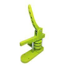 DIY Pin Button Maker Machine 25mm/32mm/58mm Badge Punch Press With 300pcs Button Parts (Green) - Green - View 4