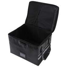 Caja organizadora de documentos, caja de almacenamiento ignífuga a prueba de agua para uso doméstico y exterior - Negro - Ver 3