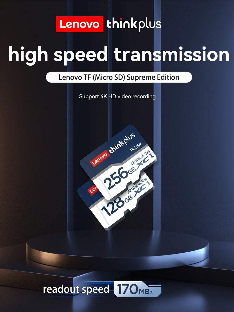 Lenovo 联想旗舰版存储卡 512GB - 高速读写，海量存储；即插即用，广泛兼容各种设备，让您的生活更轻松。 - 藍白色 - 查看 1