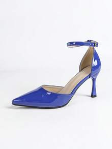 2025 Women's Pointed Toe High Heel Fashion Pumps,Mothers Day Gift - Blue - View 8
